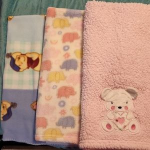 Baby blankets bundle